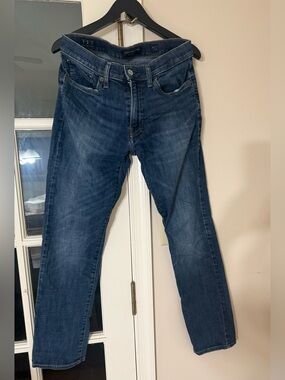 Lucky Brand Men's Straight-Leg Dark Blue Jeans size W30